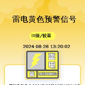 厦门发布雷电黄色预警 未来3小时部分镇街有强对流天气